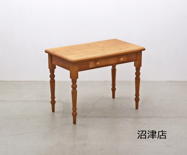 【沼津店】THE PENNY WISE パイン材 デスク クラシック カントリー PC 学習机 書斎 ヴィンテージ PGT21134