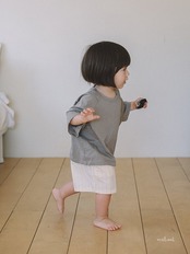 【取寄/韓国直送】melmel 26/SM ストライプハーフパンツ｜夏服｜韓国子供服