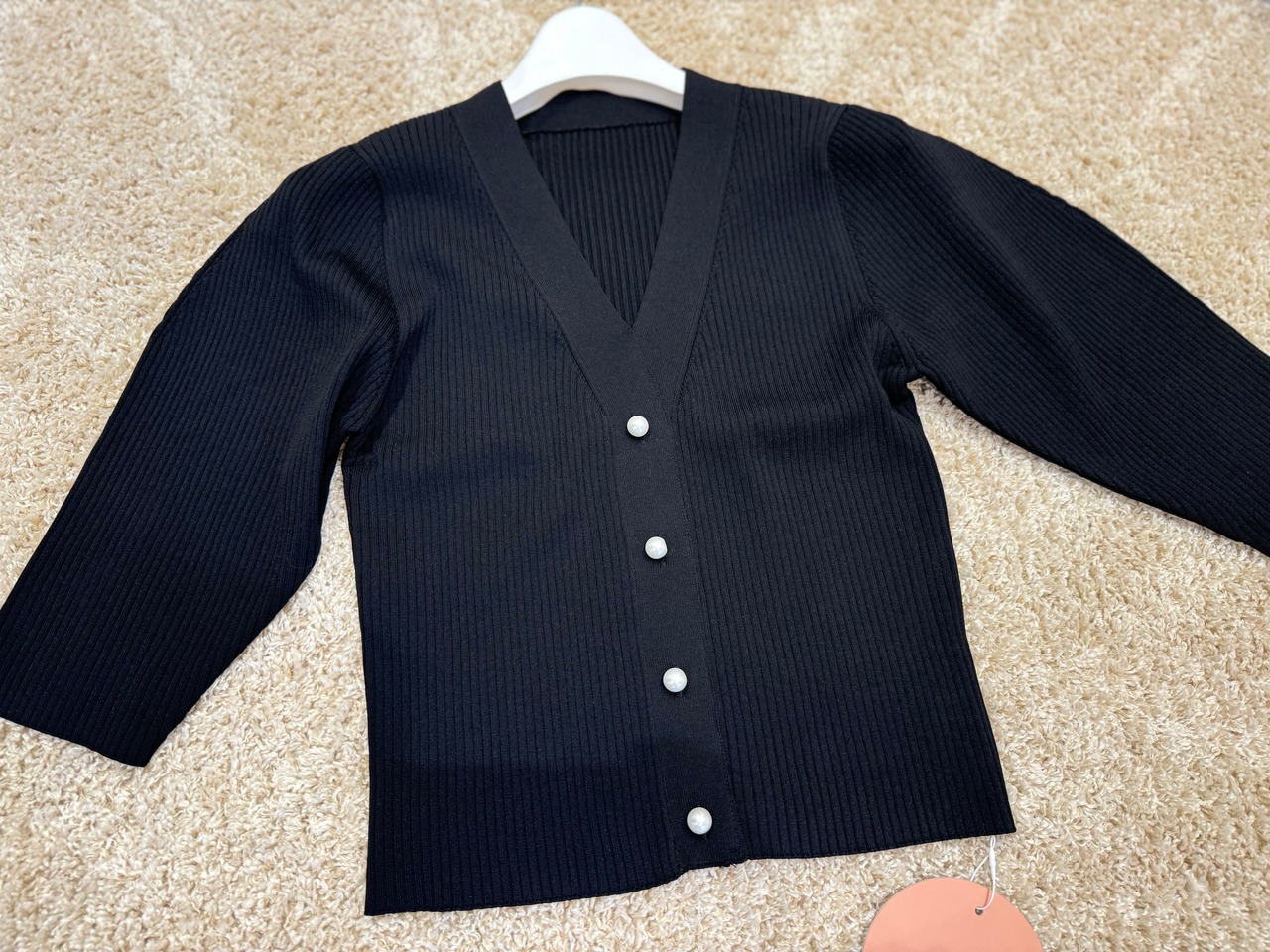 AMICA・kids PEARL V-NECK KNIT