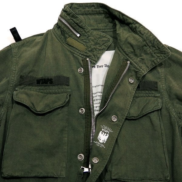 WTAPS 15SS M-65/JACKET.COTTON.RIPSTOP 151GWDT-JKM03 サイズS ダブル ...