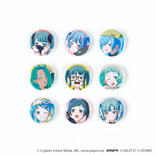 【マネキン】MV缶バッジ 通常衣装（ランダム9種）【予約対象商品】