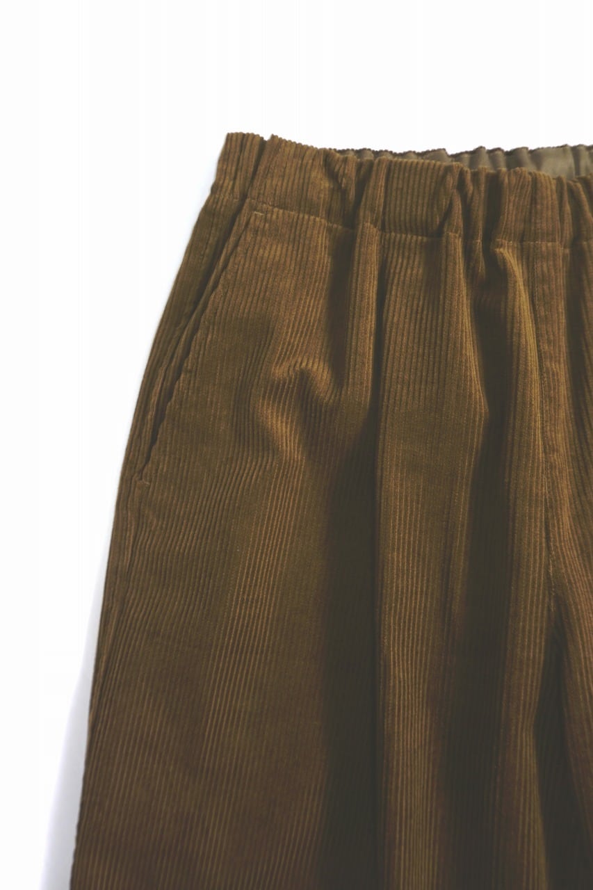 8W Organic Corduroy Wide Pants