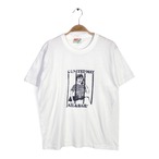 80s 牢獄 刑務所 カナダ製 ヴィンテージ Tシャツ UNITED WAY JAIL&BAIL ホワイト シングルステッチ サイズM相当 古着 BZ0518