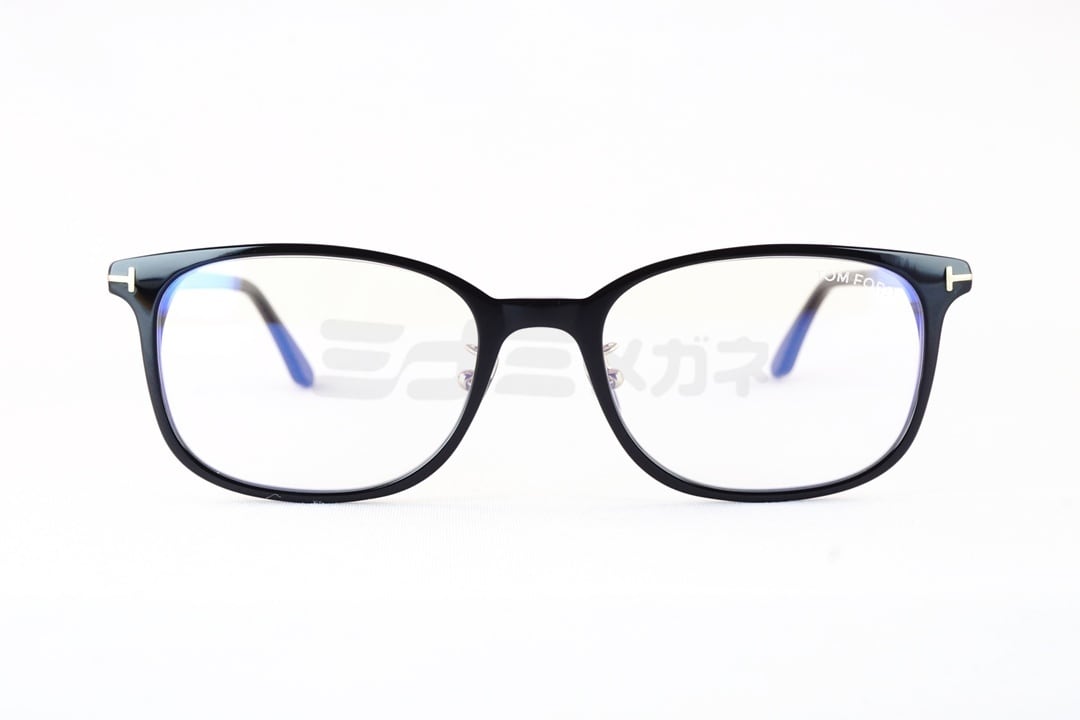 TOM FORD ブルーライトカット TF5852-D-B 001 スクエア メガネ italy