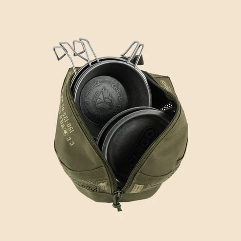 M*u様 オールドマウンテン シェラカップ 銅 Tarp to Tarp ケース CARGO CONTAINER WILD SIERRA CUP POUCH | OLIVE OUTDOOR EQUIPMENT