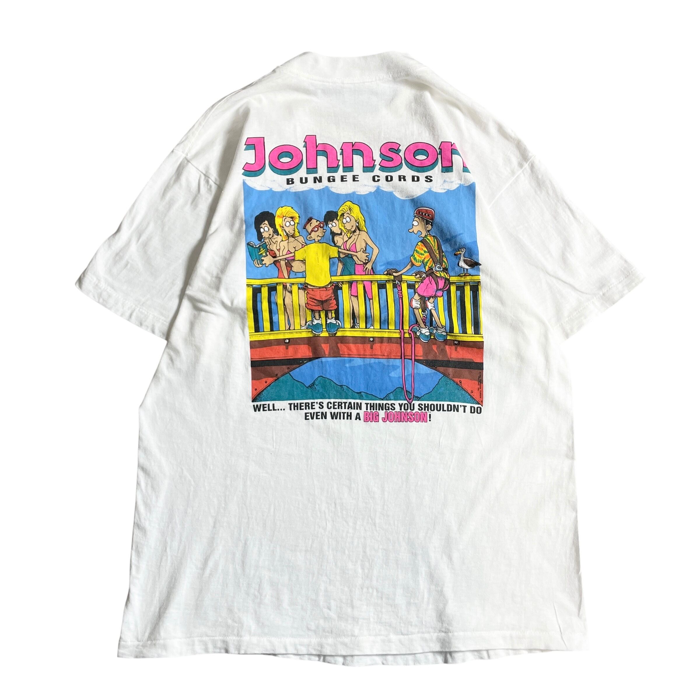 90s USA製 BIG JOHNSON バンジーvintage T-shirt