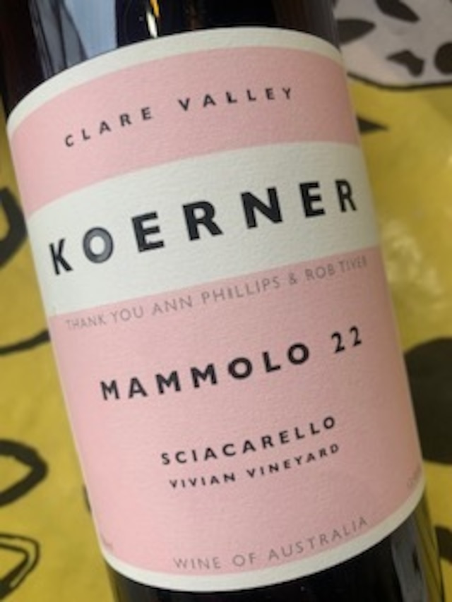 商品名：マンモーロ  2022　コーナー・ワイン　赤ワイン