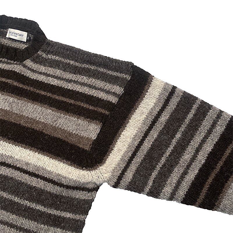 BROWN by 2-tacs × MACALASTAIR / NATURAL UNDYED BORDER | st. valley house - セントバレーハウス powered by BASE