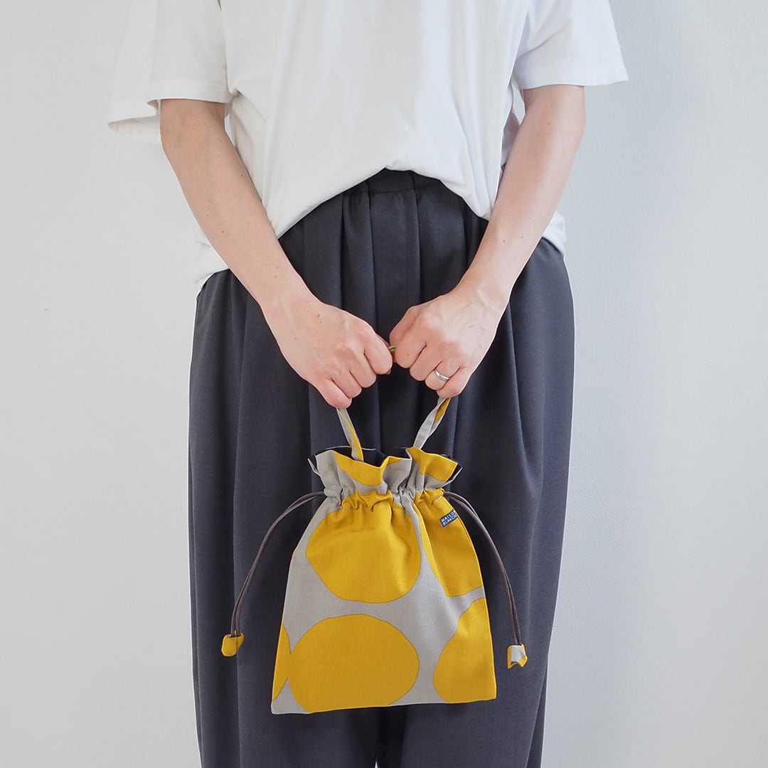 巾着バッグ ミニトート 60010054 maison blanche メゾンブランシュ