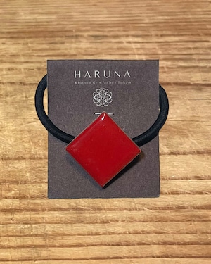 Ceramic Tile hair tie - Mino-Yaki / 陶器アクセサリー ヘアゴム