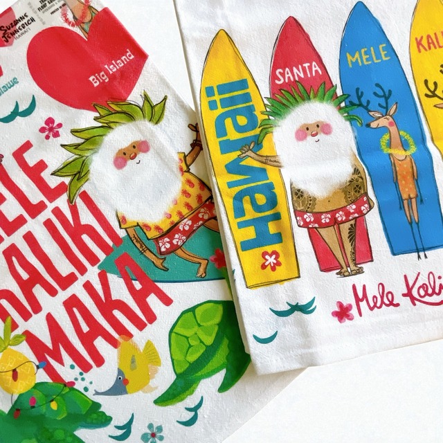 クリスマス キッチンタオル  / Suzanne Jennerich スザンヌ・ジェネリック