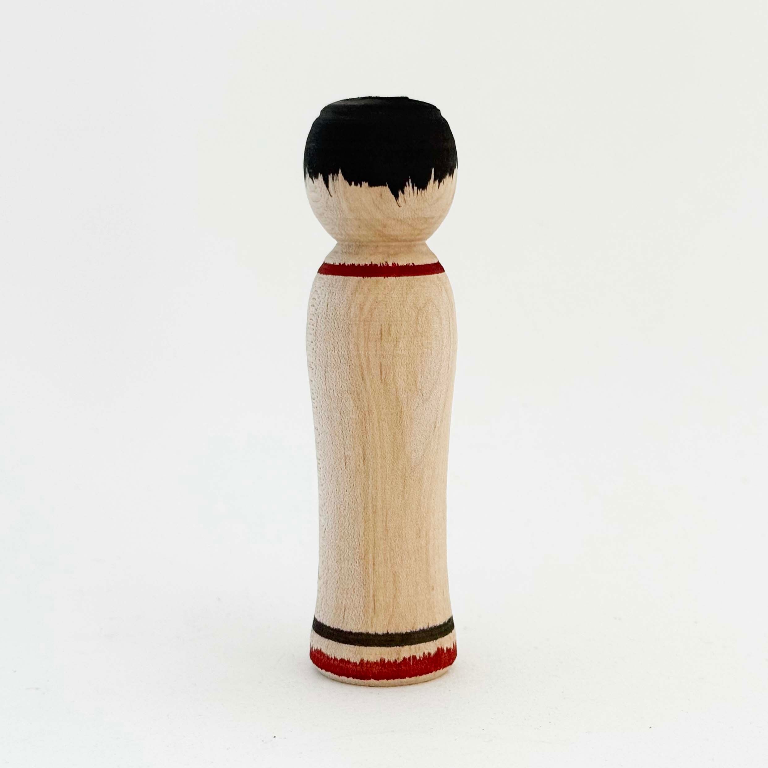 今晃工人こけし（川越謙作型）