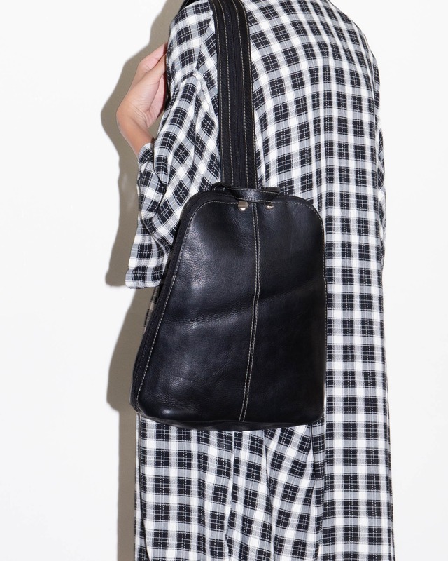 2way leather backpack