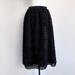 残り1点！〈SELECT〉フリルチュールフレアスカート 908080