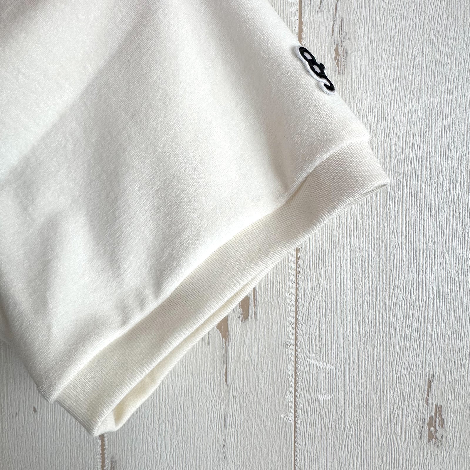 HIGH GAUGE PILE MOCK NECK SHIRT -WHITE- | 8G SHOOT WEBSTORE
