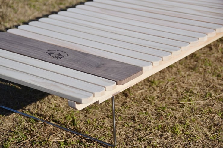 196ひのきのキャンプ用品 KUROSON370専用 土佐ひのき オプション
