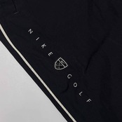 NIKE GOLF ナイキゴルフ 裏メッシュ タック入り ナイロン パンツ M /黒 ブラック/メンズ