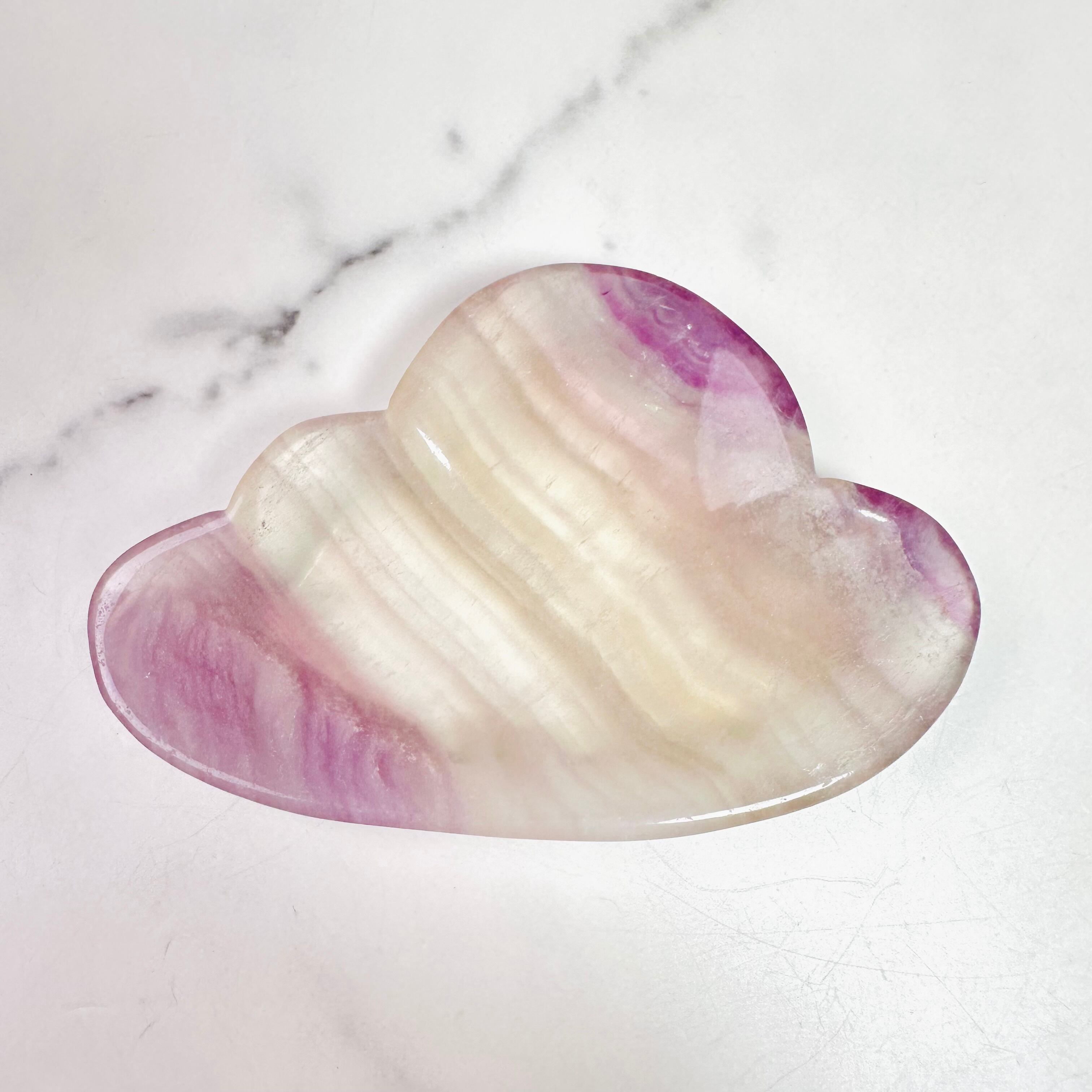 おしゃれ天然石雑貨｜フローライト雲型トレイ | Mt.Sophia 天然石屋
