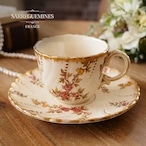Sarreguemines Louis XV|サルグミンヌ ルイ15世 花柄 カップ&ソーサー thumbnail 1