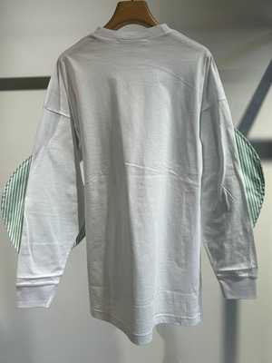 【25SS】ENFOLD エンフォルド / APPLIQUE LONG-SLEEVES T-SHIRT / Tシャツ