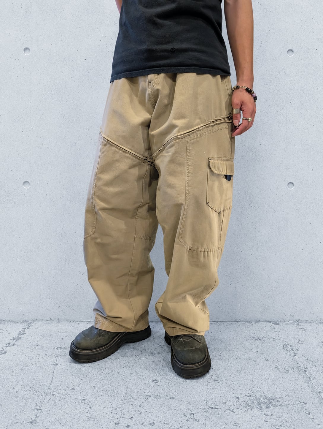 "BUGLE BOY" 2-way cargo pants
