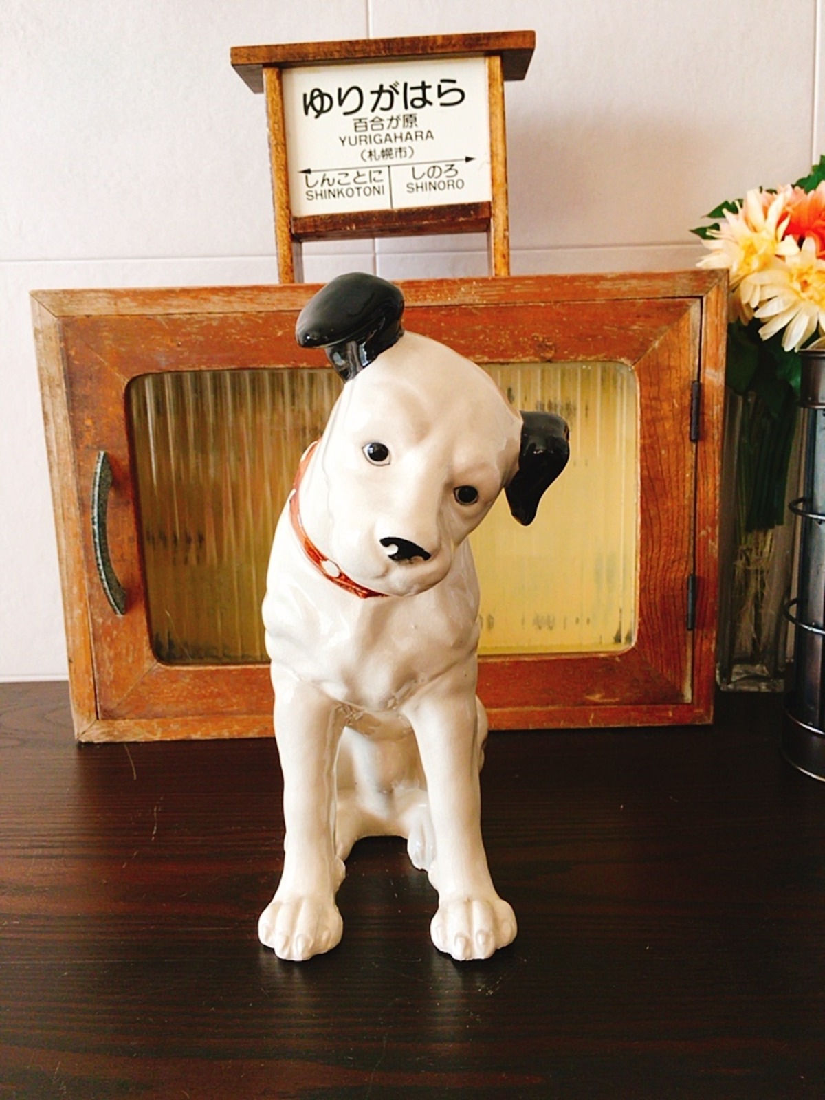 レトロ ビクター犬 ニッパーくん 25㎝ 大きめサイズ | レトロ雑貨 