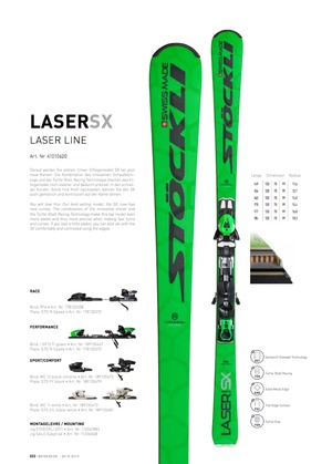 18'-19'｜LASER SX / R16 black X70