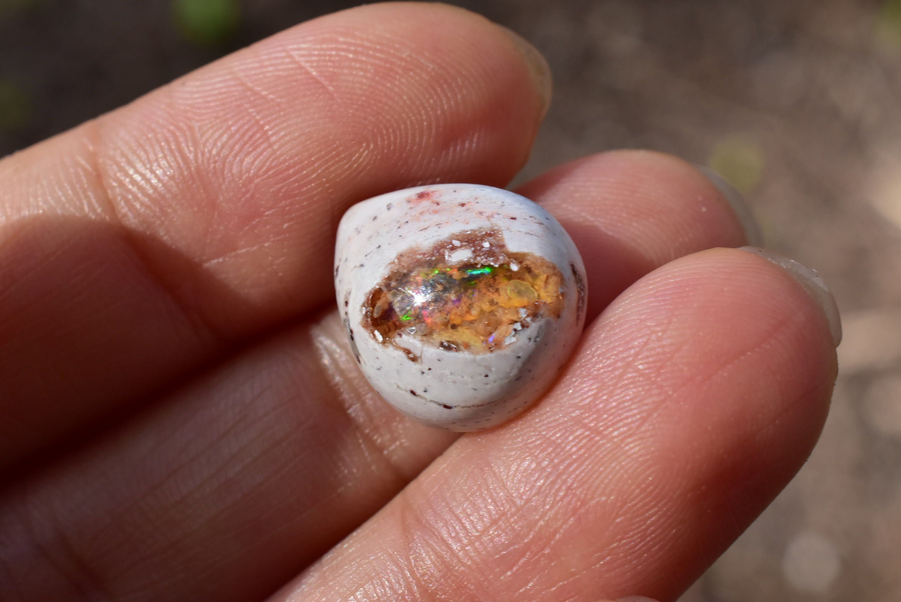 キラキラ虹色の卵★カンテラオパール ルース copa001 | Funky garuda Stone  (ファンキー・ガルーダ・ストーン)天然石と世界の宝物 powered by BASE