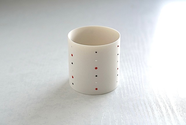 Dot cup / red