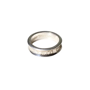 vintage TIFFANY silver ring “1837” (size 20)