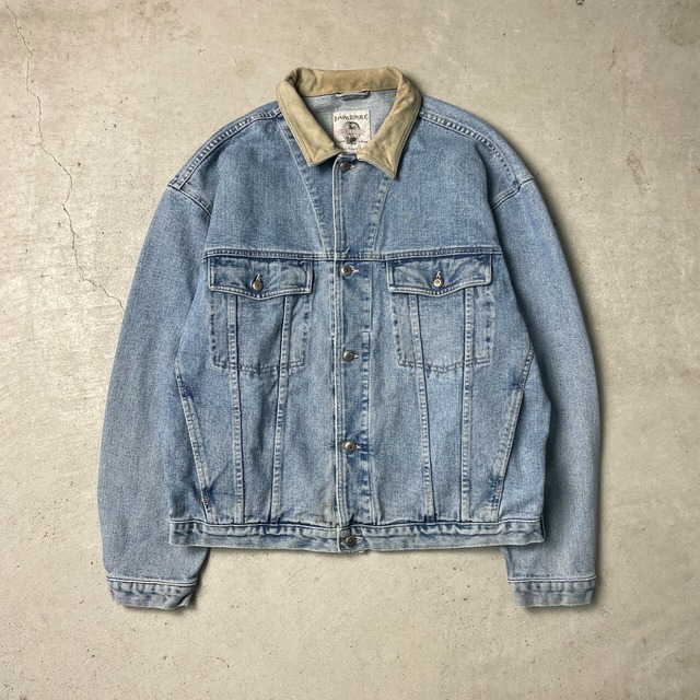 80~90年代 BANANA REPUBLIC バナナリパブリック デニムジャケット 襟 