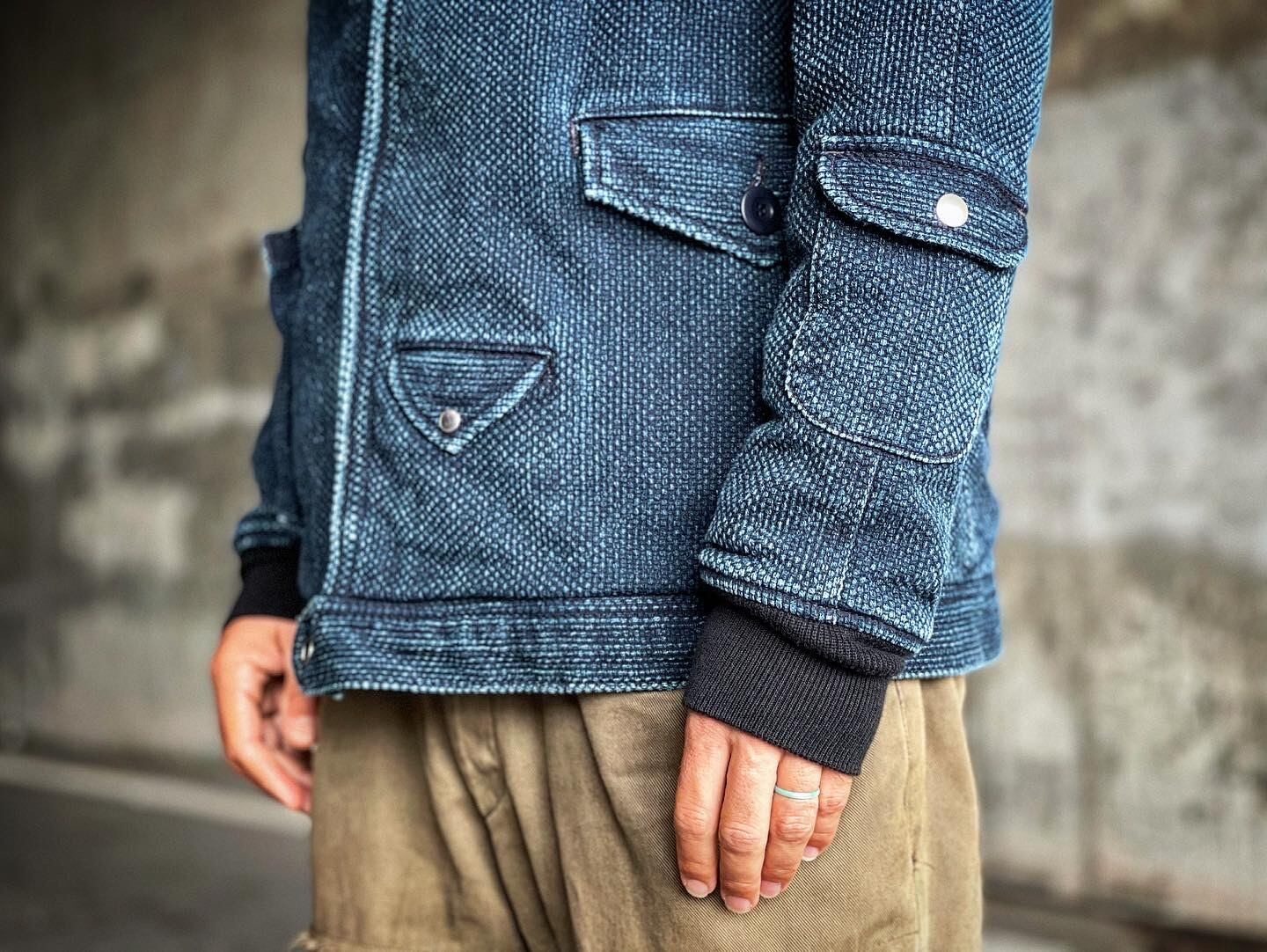 22AW Indigo Sashiko Hunting Jacket / インディゴ刺し子ハンティング