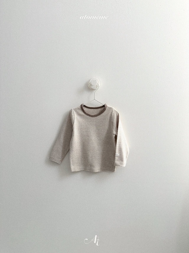 【予約/特典】atomeme / Arden Stripe T