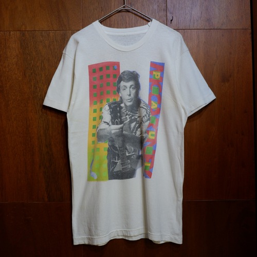 Paul McCartney 1989/90 world tour Tシャツ