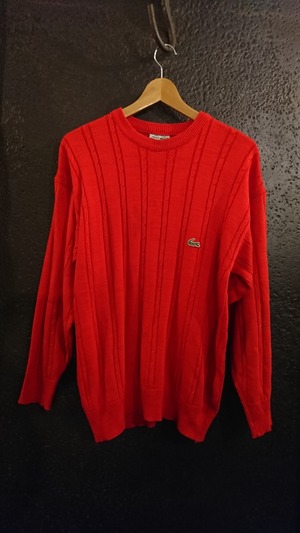 1970s MADE IN FRANCE LACOSTE COTTON KNIT