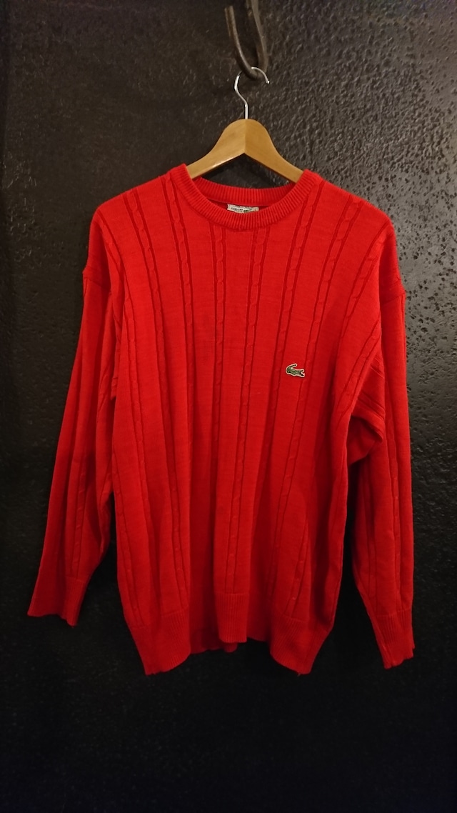 1970s MADE IN FRANCE LACOSTE COTTON KNIT