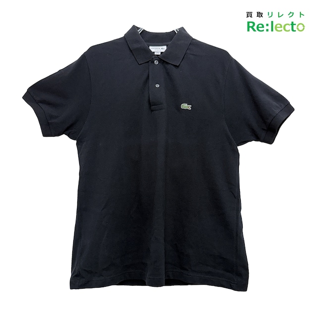 LACOSTE ラコステ クラシックフィット ポロシャツ ブラック トルコ製 F8455M