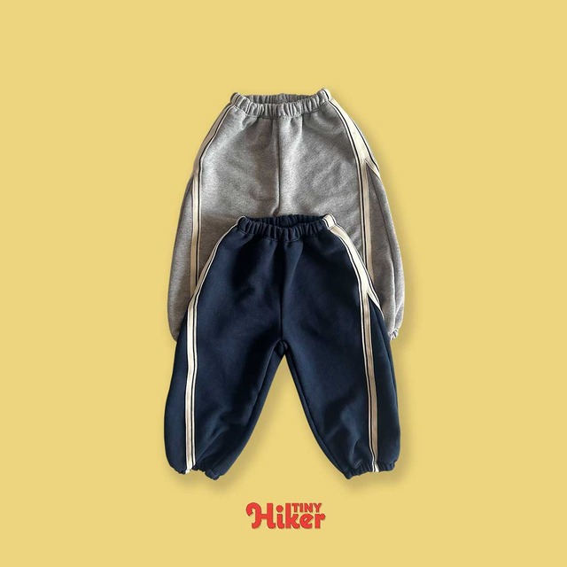【取寄】tiny hiker｜willow Y-tape jogger pants｜ウィロウYテープジョガーパンツ｜XS-XL｜kids｜26 spring