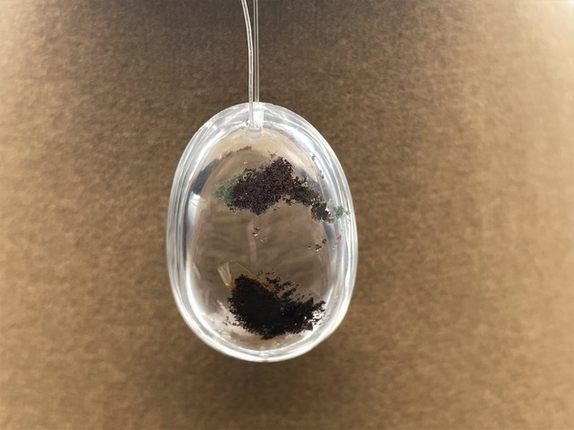 ペンダントトップ素材（貫入ガーデンクォーツ）