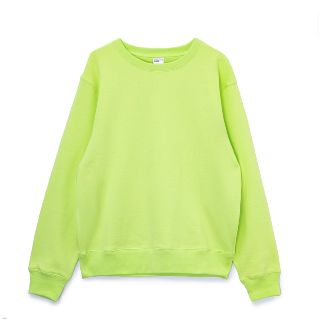 15oz Garment Dye Crew Neck Sweat <Lime>