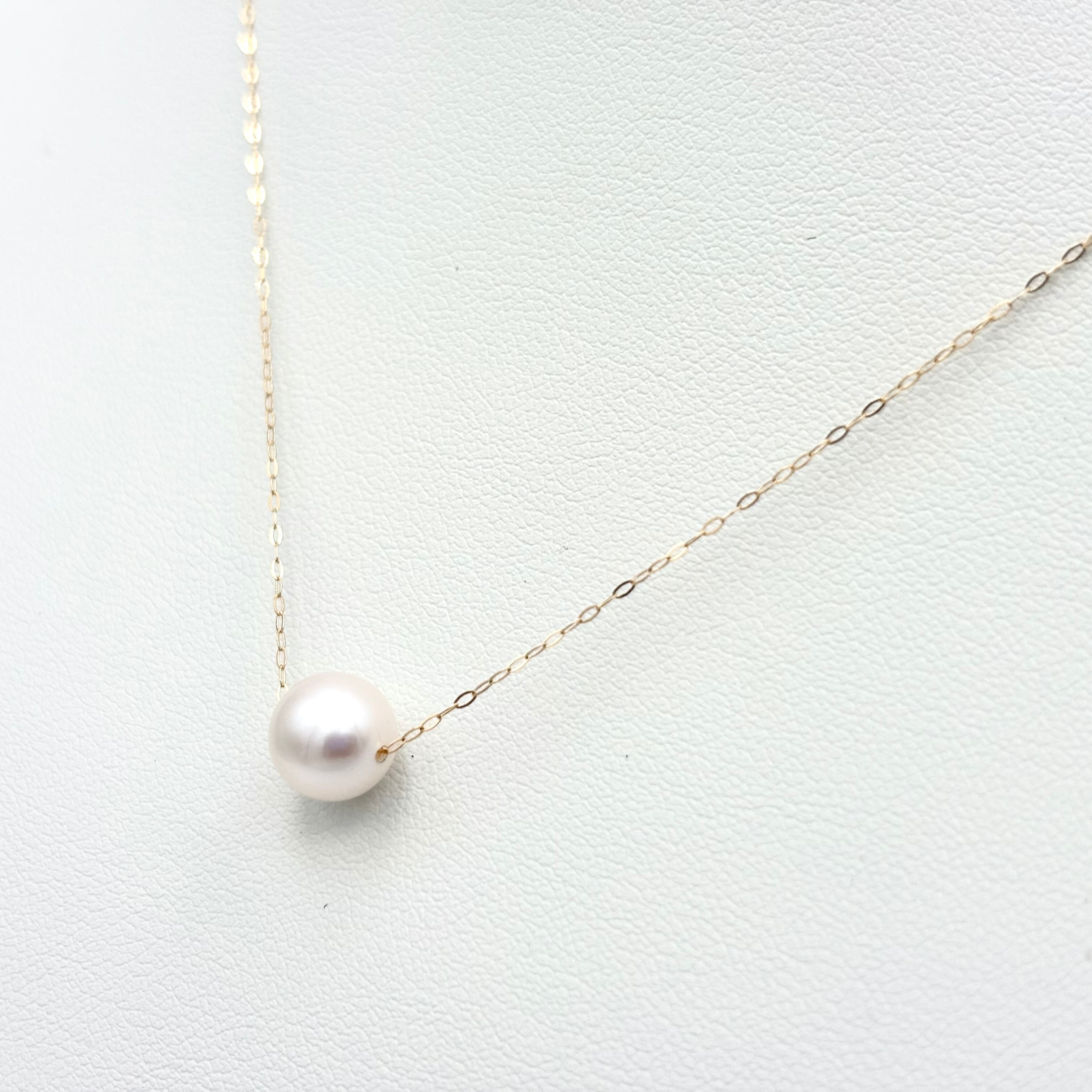 K18アコヤパールネックレス8mm,40cm | リュウホウ