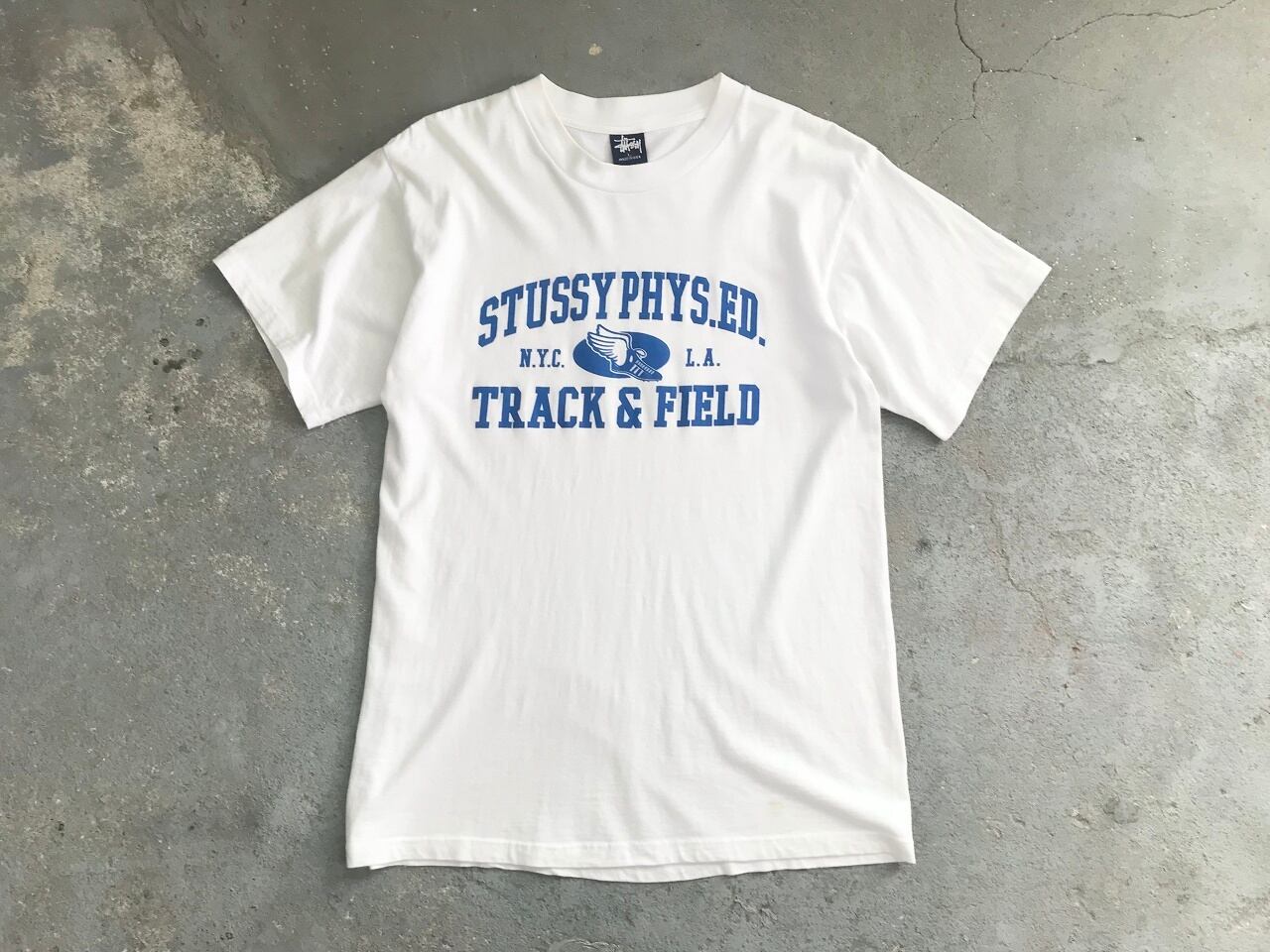 90~2000s Stussy N.Y.C. & L.A. T-shirt MADE IN USA