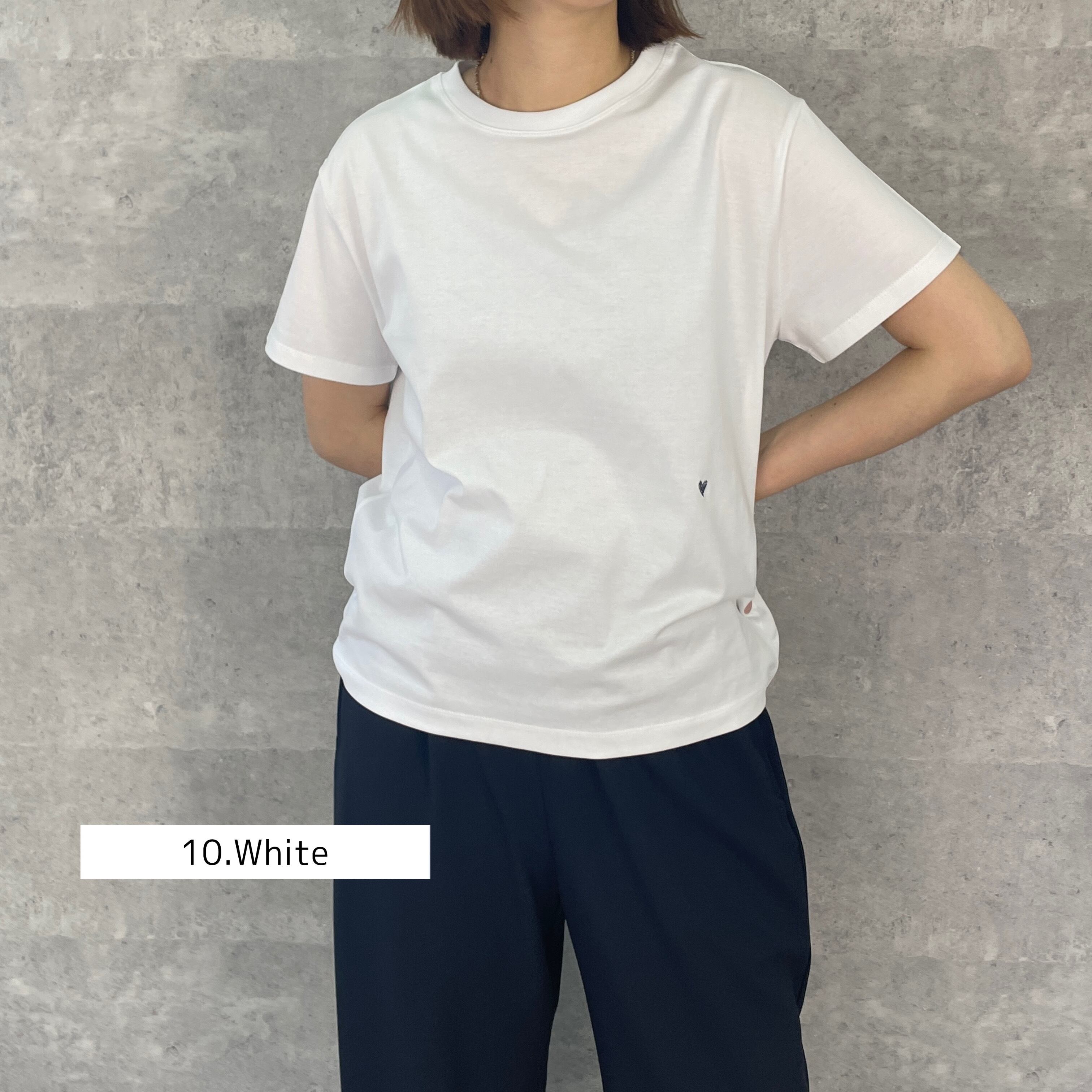 ハートエンブロTシャツ（NO.92242901） | AnnaKerry 