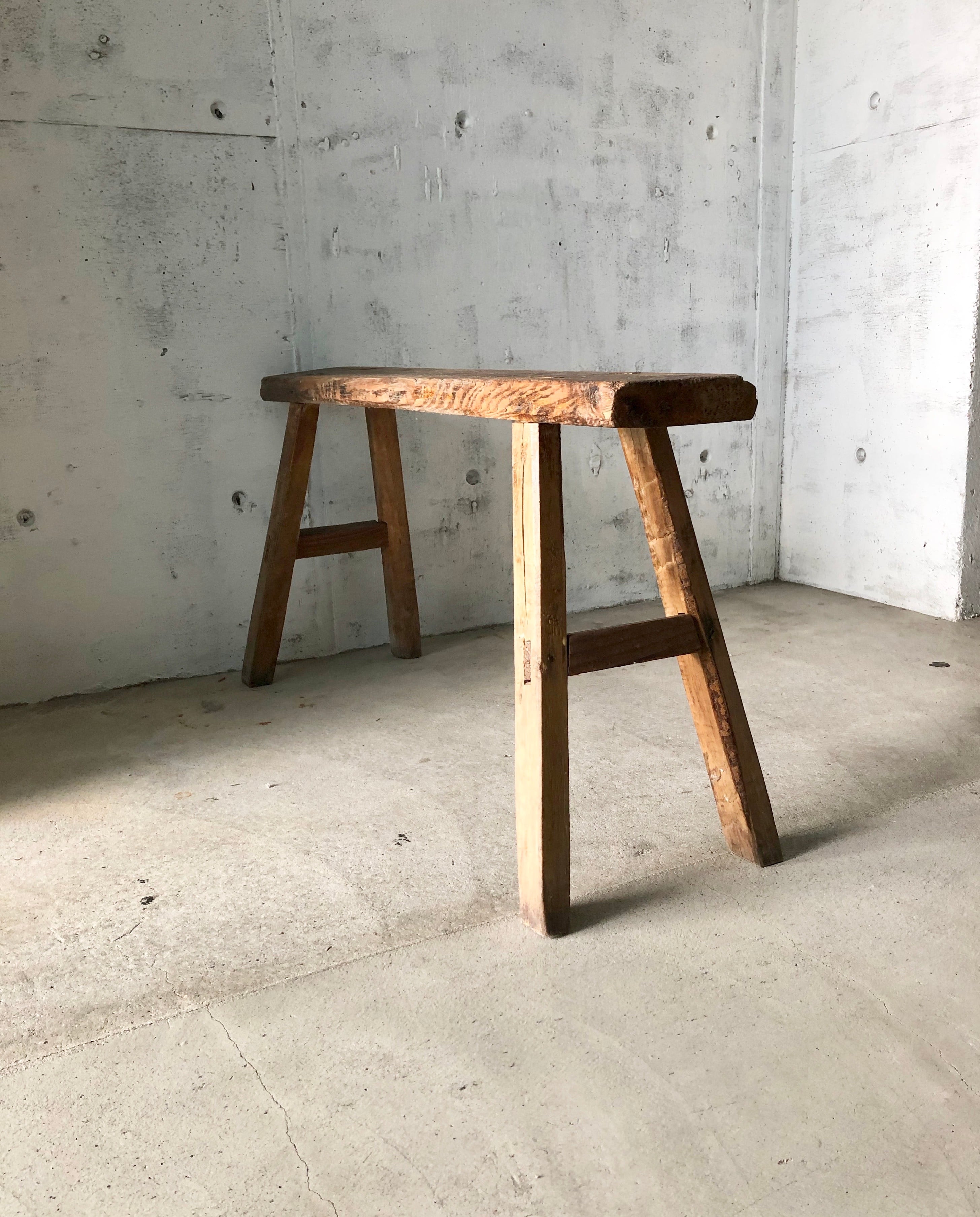 横幅のある古材ベンチ［古家具］ | giraffes craft