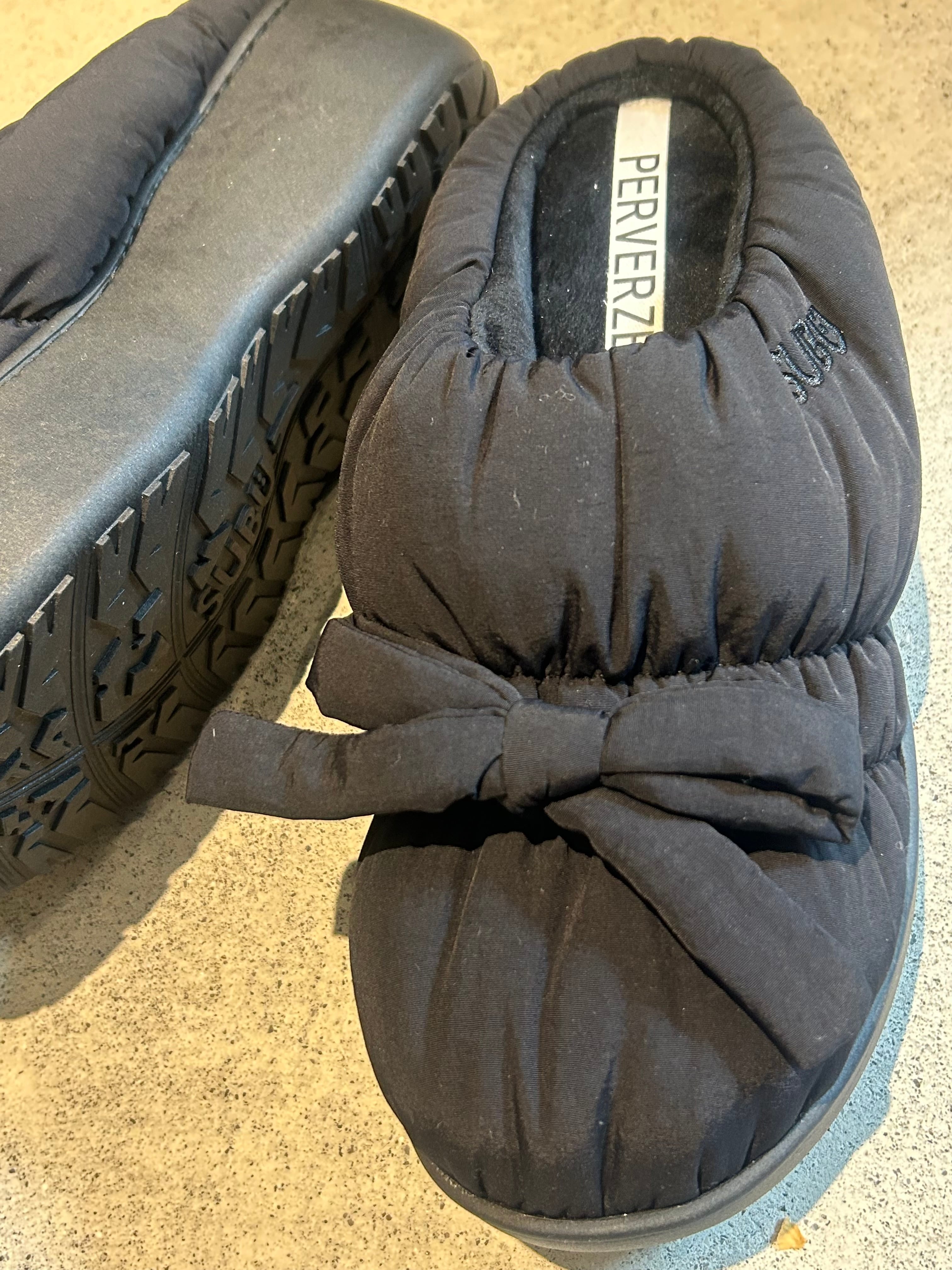 SUBU PERVERZE Multiple Winter Sandal / Black | AAR