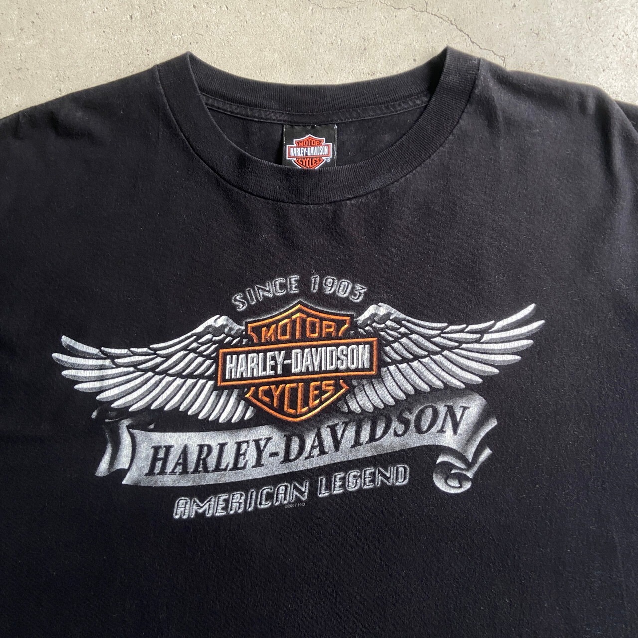 ビッグサイズ USA製 00年代 Harley-Davidson ハーレーダビッドソン 