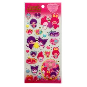 クリアキャンディシール　サンリオ×モンチッチ　マイメロディ＆クロミ