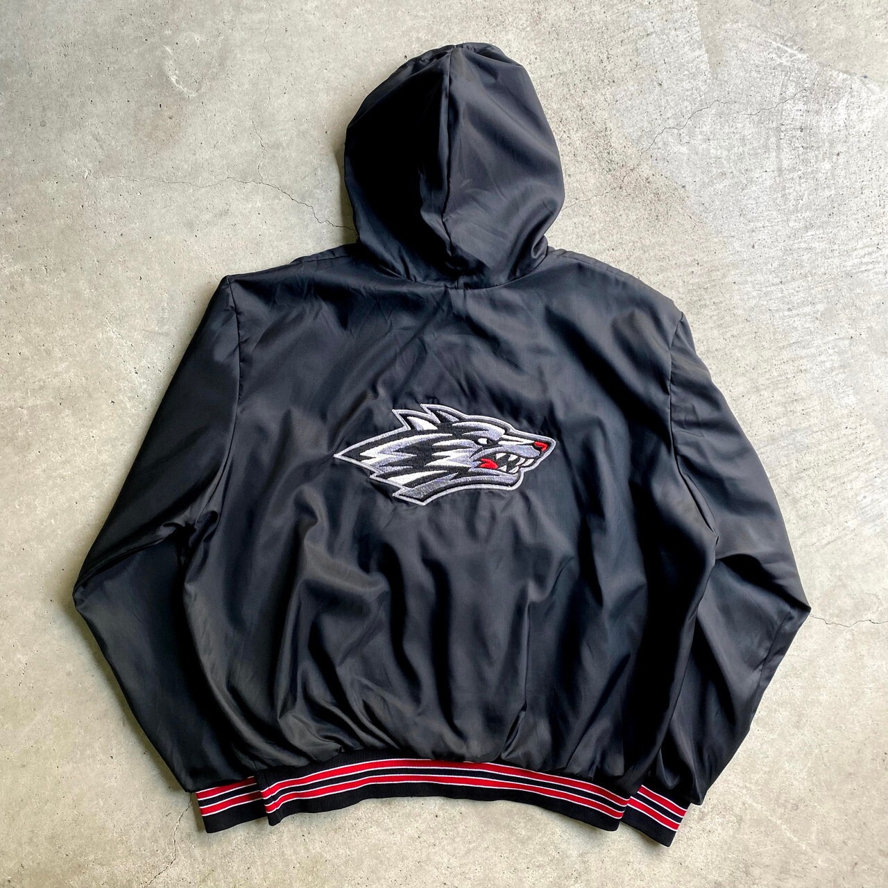 ビッグサイズ 80-90年代 USA製 RENNOC NEW MEXICO LOBOS カレッジ 