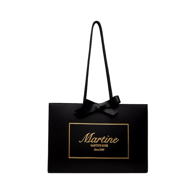 MARTINE ROSE / LARGE SHOPPER TOTE BAG