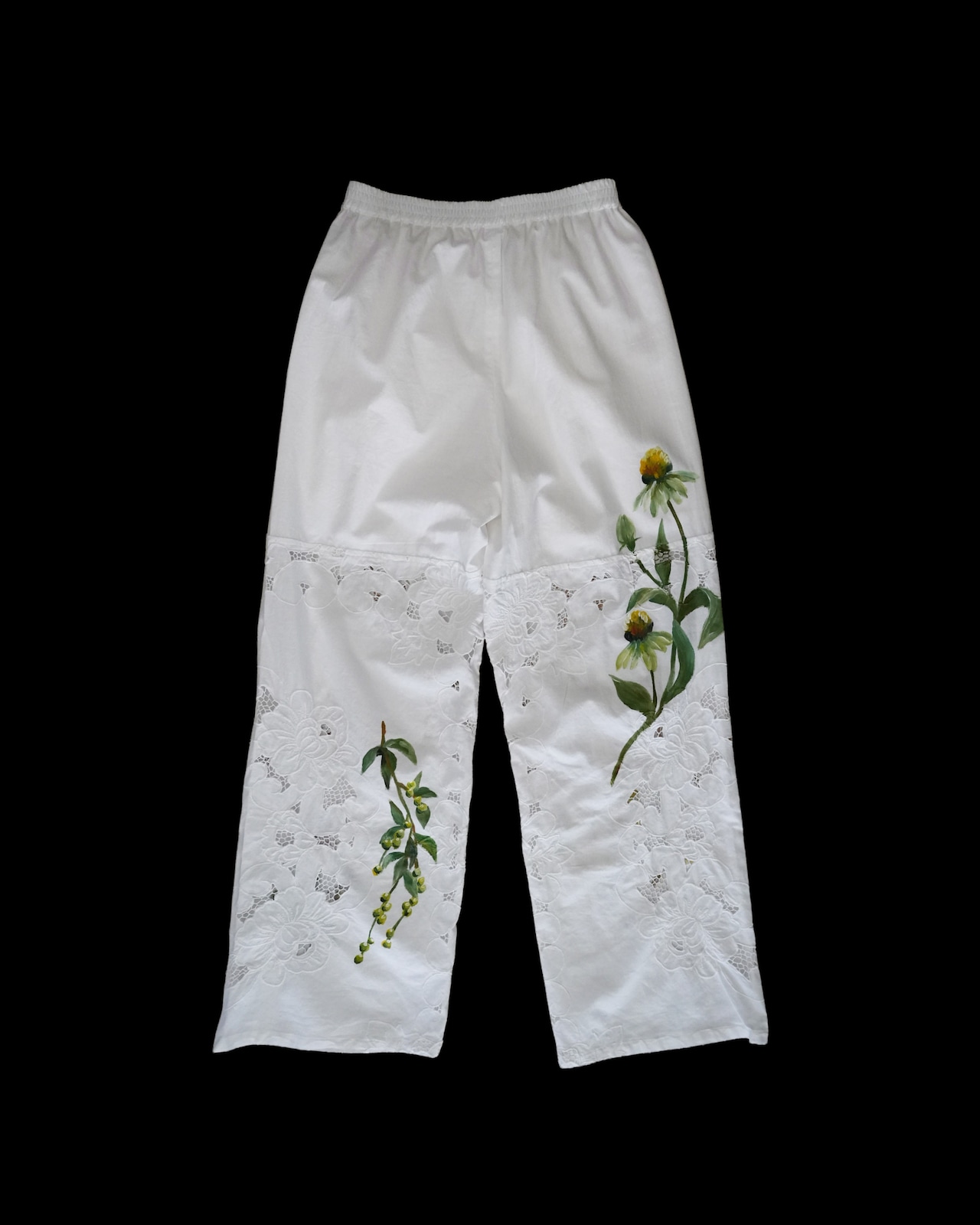 vintage lace pants multi